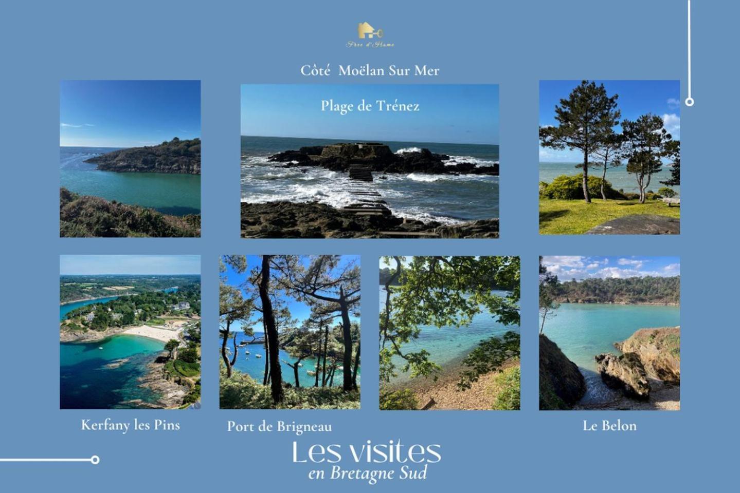Keraven, Charmante Maisonnette, Piscine Commune 1-4 Personnes Moëlan-sur-Mer Zewnętrze zdjęcie